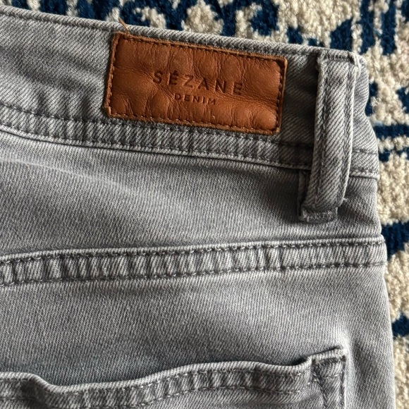 Sezane Denim Gray Jeans Size 26 - Picture 7 of 9